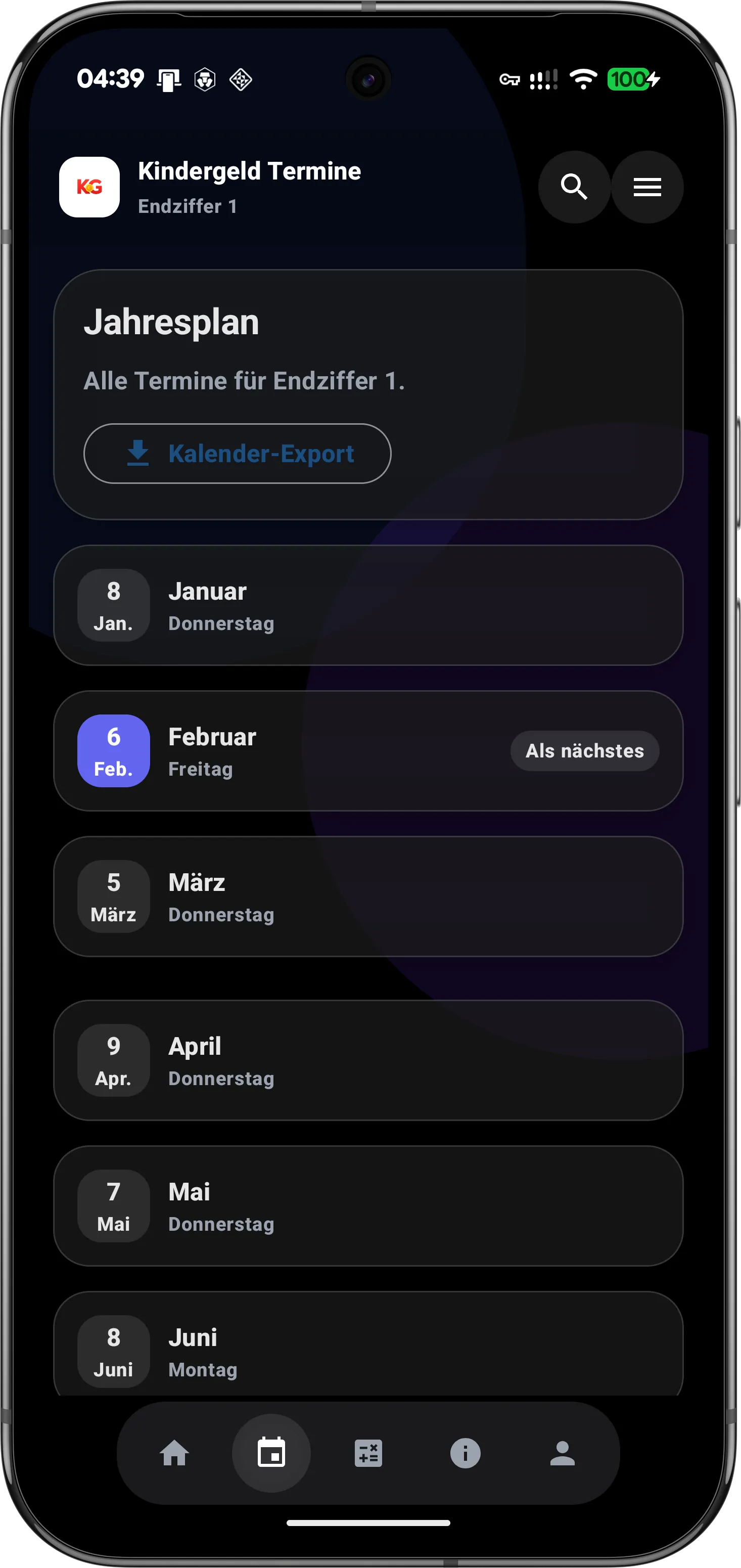 Kindergeld Kalender 2026: Alle Termine exportieren und im Kalender speichern